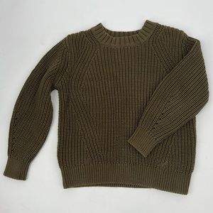 Everlane Hunter Green Knit Sweater M